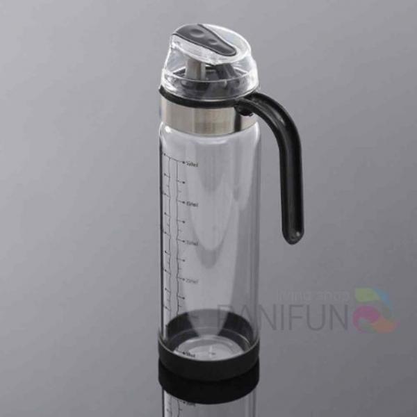 유리 오일병 550ml 오일용기 식초병 자동양념통 기름병 스마트오일병