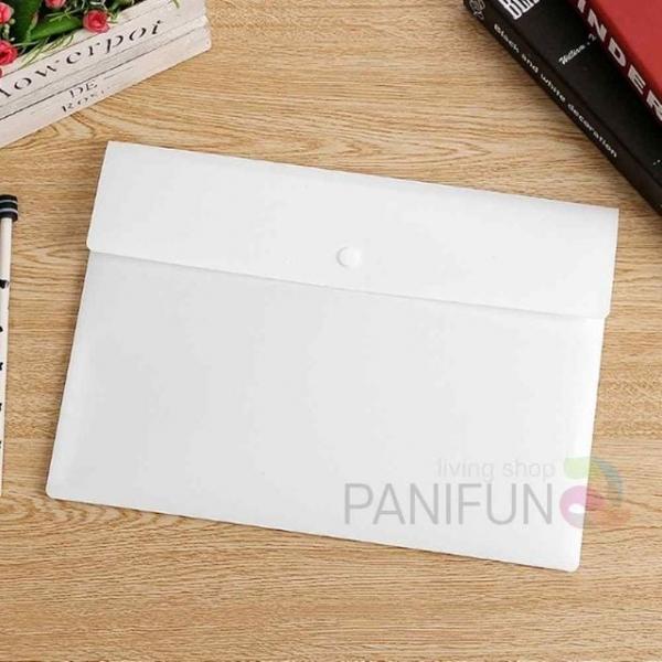 A4 똑딱이파일 10p화이트 용지보관화일 용지보관 문서보관파일 똑딱단추파일 똑딱파일