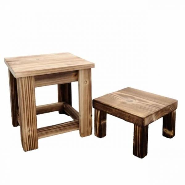 화분 스텐드 29x29x29 원목화분대 나무화분받침대