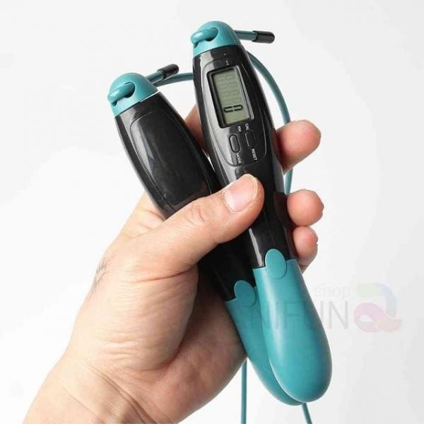 카운트 줄넘기 블랙그린 줄넘기용품 다이어트줄넘기 스마트줄넘기 초등학생줄넘기 카운터줄넘기