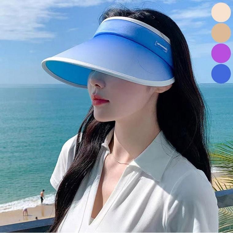 사이즈 뒷밴딩 선캡 여자 썬캡 예쁜 조절 여름 해변