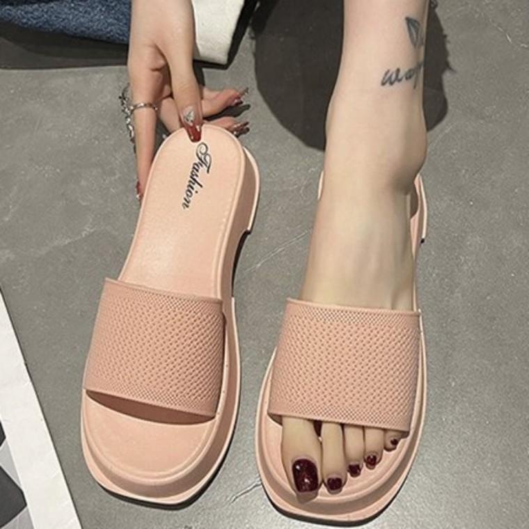 코디 코지 여름 여자 여름 편한 슬리퍼 슈즈 발