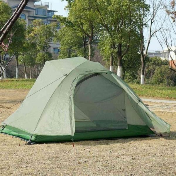 3인 초경량텐트 그린 야외텐트 백팩킹텐트 가벼운텐트 캠핑텐트 등산텐트