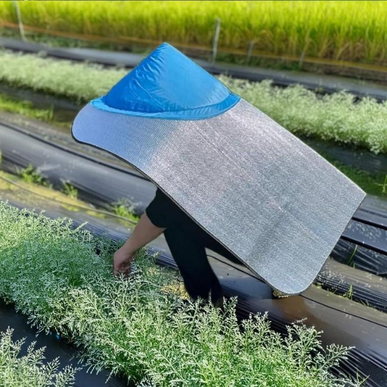 농사모자 은박 해루질 자외선차단 작업 햇빛가리개 야외 여름 모자 선캡모자