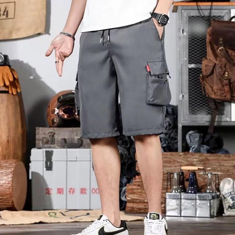 남자 반바지 남녀공용 반바지 카고 여름바지 스트릿 데일리 하의 5부 포켓 패션