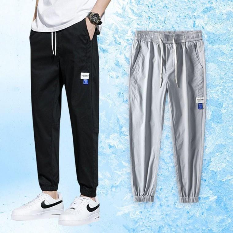 여름 짐웨어 플 카고 밴딩 바지 조거 쿨링 9부 트레이닝