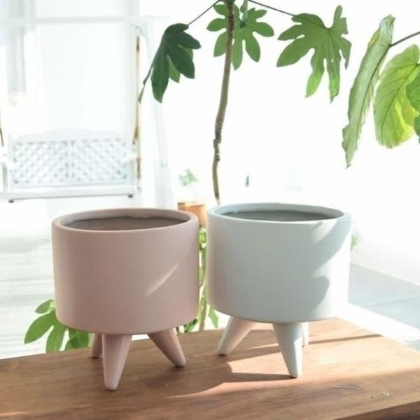 수지 3발 다리 화분 다육이화분 선인장화분