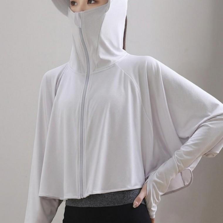 바람막이 모자 포함 자외선 차단 후드 집업 여성 여름 점퍼
