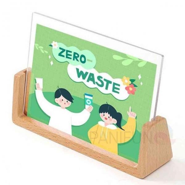 원목 아크릴쇼케이스 아크릴꽃이 아크릴알림판 테이블메뉴판 POP아크릴 아크릴POP꽂이