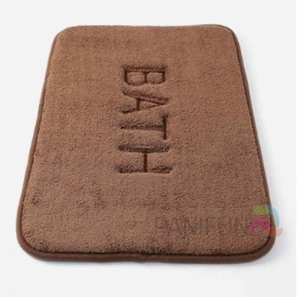 욕실 메모리폼발매트 브라운 화장실발매트 푹신한발매트 현관발매트 욕실발매트 욕실러그