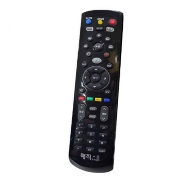 블랙 TV 통합리모컨 TV리모컨 티비리모컨