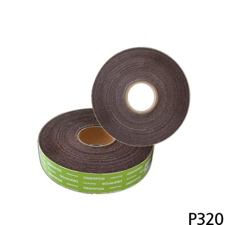 금속용 롤사포 50mm x 36.5M 320방 스텐연마 금속연마 샌드페이퍼