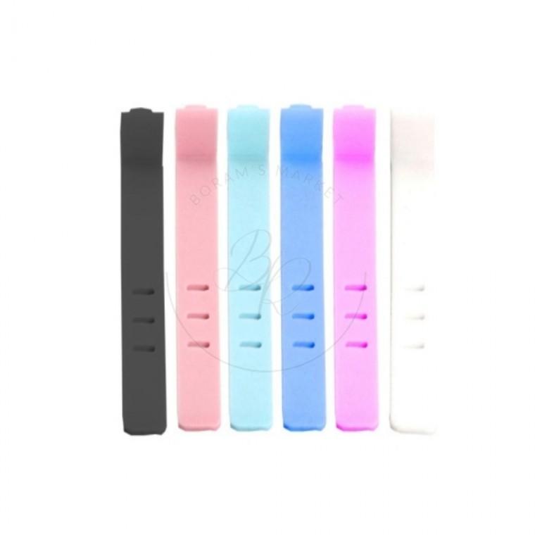 실리콘 케이블타이 선정리 이어폰홀더 전선타이 케이블선 전기선고정