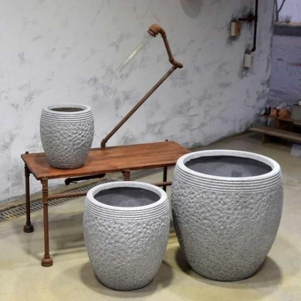미분형 화분 55x55cm 원형화분 클래식화분