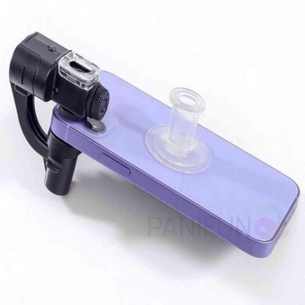 LED 스마트폰현미경 90배율 무선현미경 미니현미경 휴대폰확대경 LED확대경 핸드폰현미경