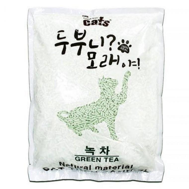 고양이모래 녹차 7L 냥이모래 고양이모래깔판 아기고양이화장실모래
