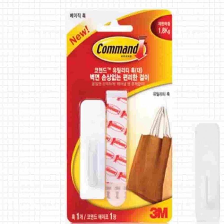 유틸리티훅 대 매직후크 부착식걸이 벽걸이고리 벽걸이후크