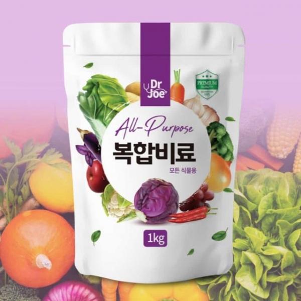 원예 복합 비료 1Kg 원예용복합비료 텃밭영양비료