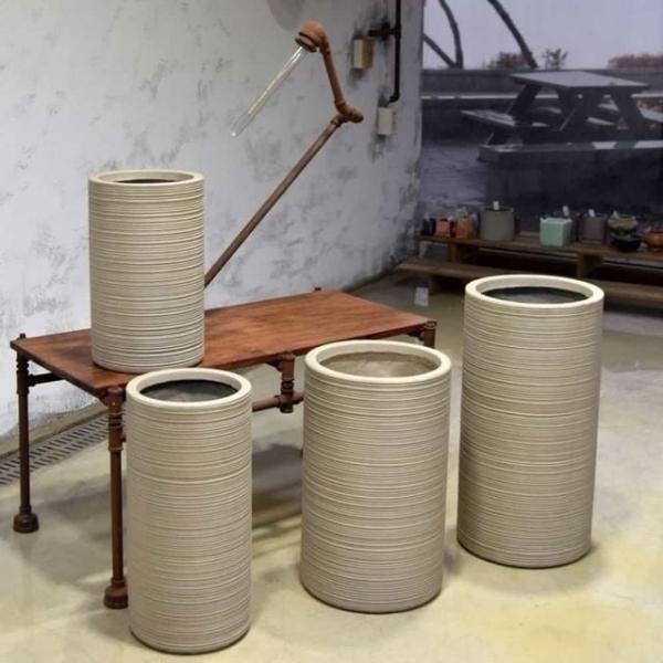 원통형 화분 30x60cm 실내화분 모던화분