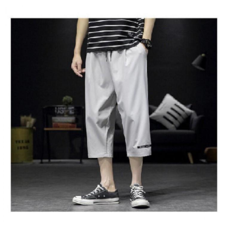 바지 남자 남자여름바지 밴딩팬츠 시원한바지 아웃도어 쿨링 3컬러 7부바지 봄 남자바지 여름