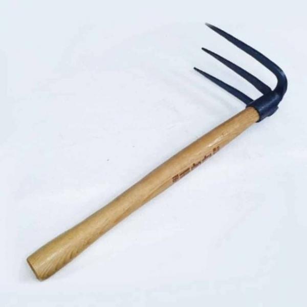 세발괭이 쇠스랑 3발 곡괭이자루 흙긁개