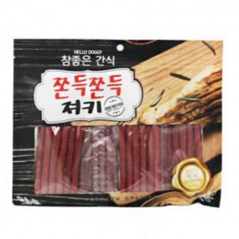 강아지육포 양고기져키 저지방간식 부드러운간식 노령견간식
