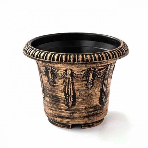청동기 화분 28x22cm 특이한화분 채소재배