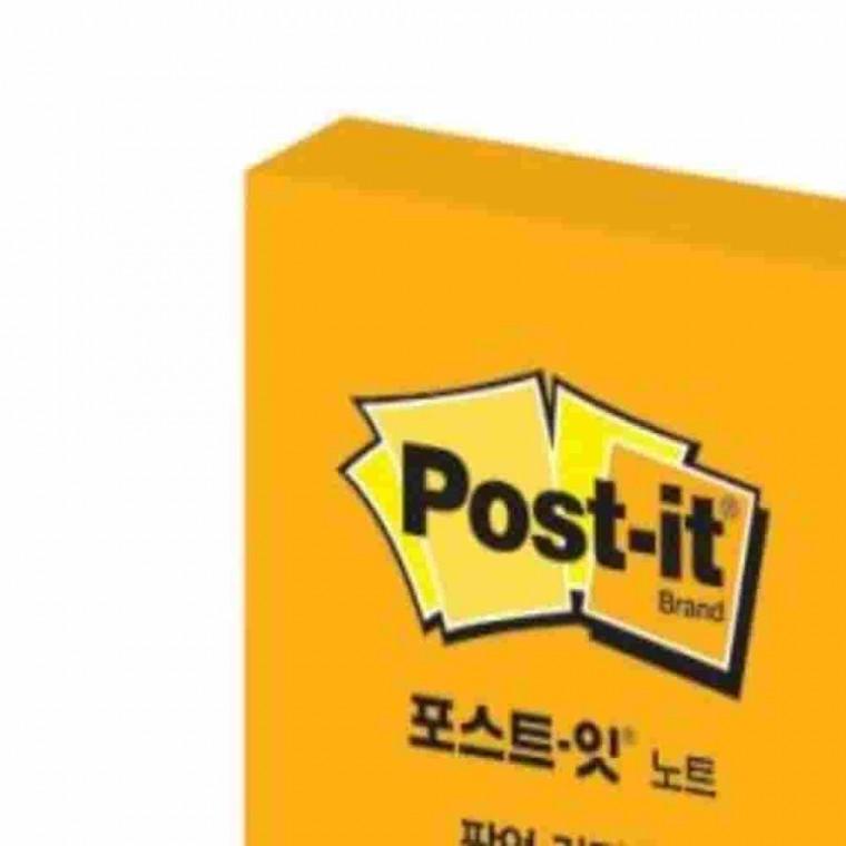 포스트잇 팝업리필 오렌지 76x76mm 팝업메모지 체크리스트메모지 탁상용메모지 큐브메모지