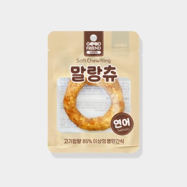 강아지간식 연어링 대형견훈련용간식 애완견간식 강아지고기스틱
