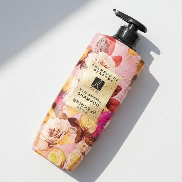 화사한 장미와 싱그러운 과즙 향기 가득한 샴푸 600ml