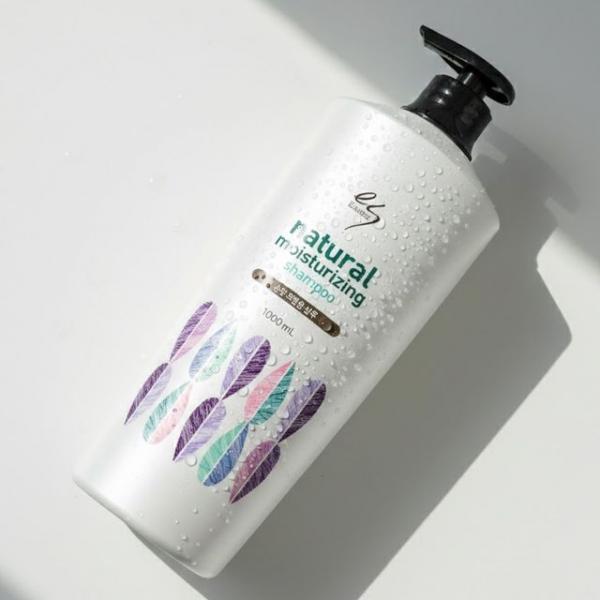 수분가득 허브 성분 매끄러운 윤기 광택 샴푸 1000ml