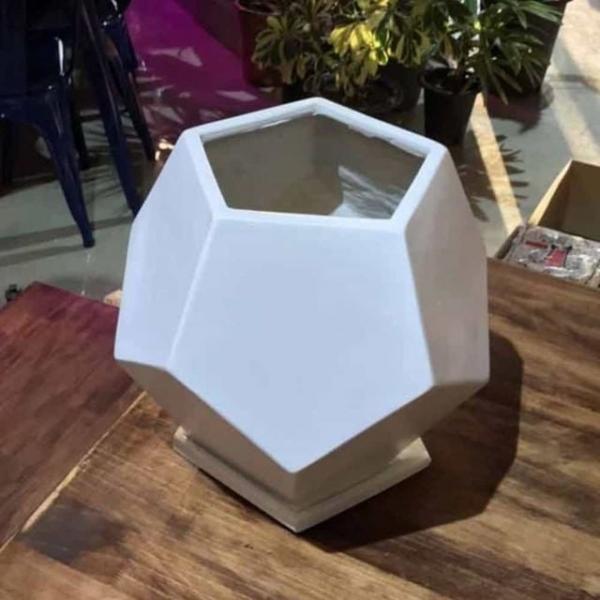 수지 오각 30x31 화분 거실화분인테리어 화분인테리어