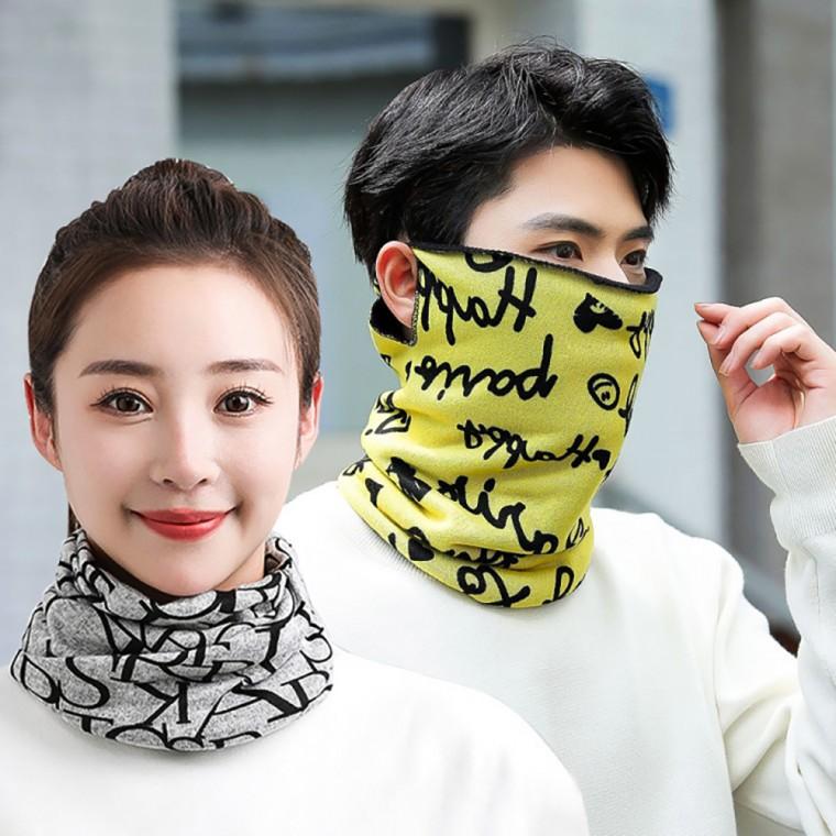 1+1 레터링 멀티 넥워머 겨울 방한 골프 스포츠 워머