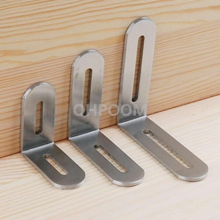 꺽쇠 스텐 3T ㄱ자꺽쇠 코너꺽쇠 코너선반
