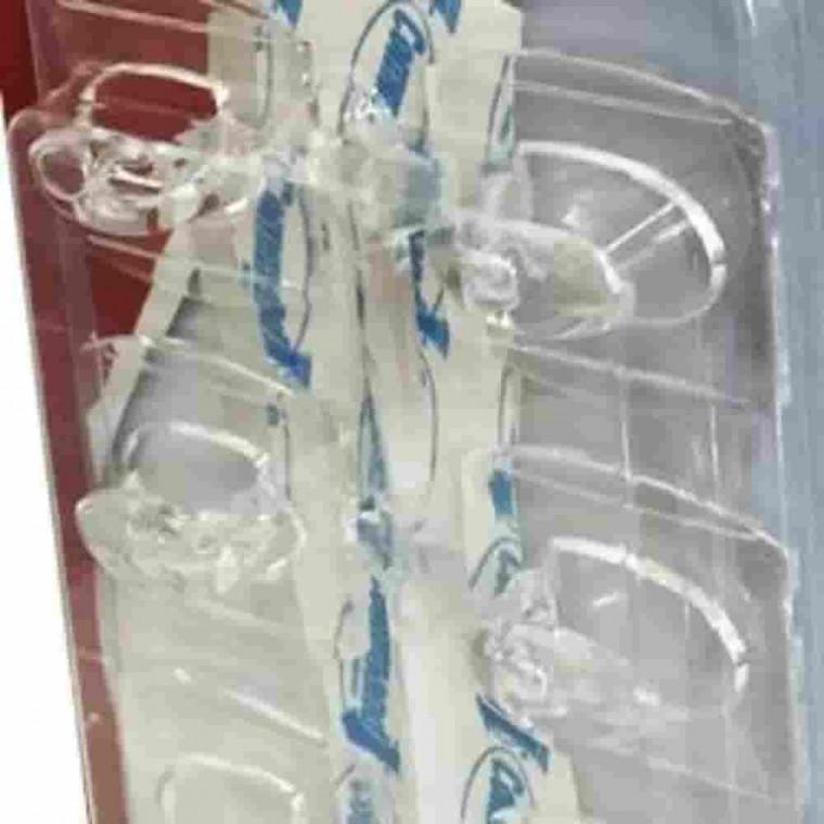투명 후크행거 미니 18P 벽걸이후크 부착식후크 접착식걸이 접착고리 걸이후크