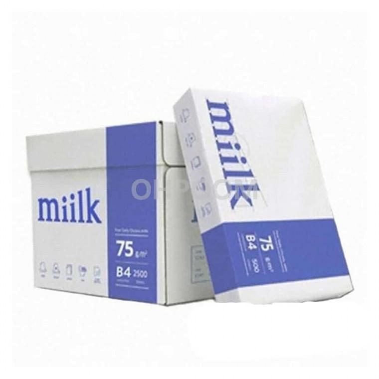 복사용지B4 밀크75g 500매X5권 복사용지75g 인쇄용지 복사용지b4