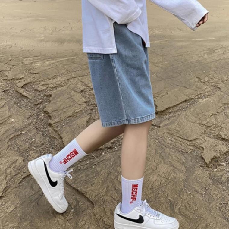 남자반바지 남자여름바지 캐주얼 시원한바지 반바지 남자 워싱 여름 루즈핏 빈티지 스타일 스트릿