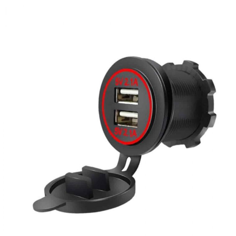 USB 충전 2포트 충전함 충전기고속 보조배터리충전 차량USB허브 스마트폰충전
