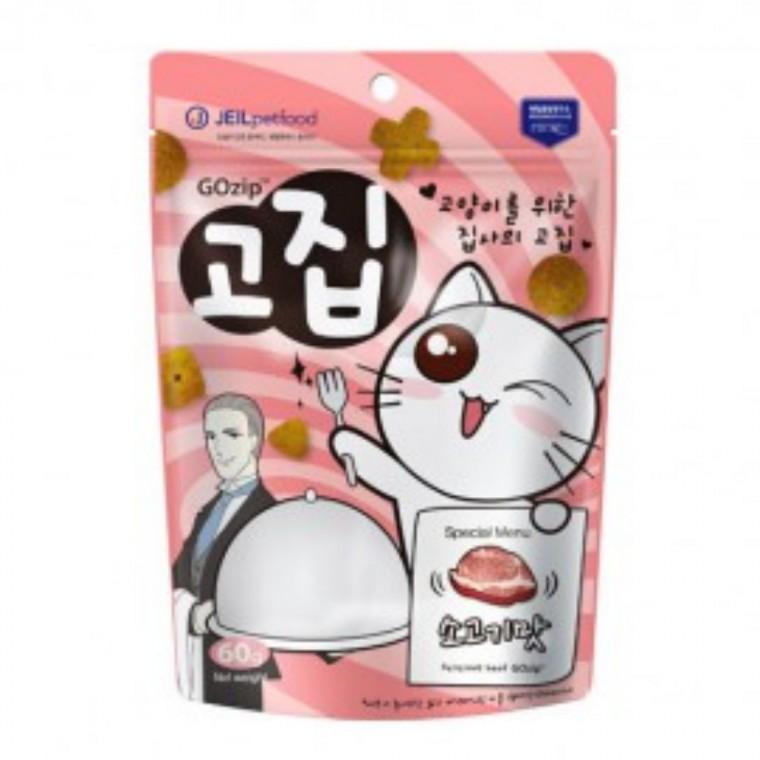 애묘간식 소고기맛 고양이간식 애완용품 집고양이사료