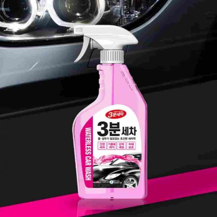 3분세차 초간편 세정제 워터리스 차량용세제 자동차외장관리 워터리스세차용품 스프레이세차