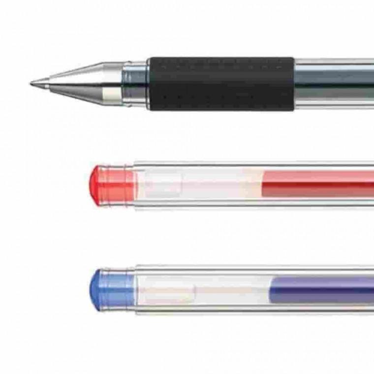 유니볼 시그노 겔펜 0.5mm 청 학생용볼펜 필기용펜 번짐없는펜 필기도구