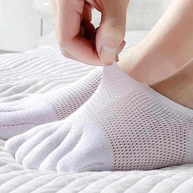 남성 메쉬 발가락 양말 발편한양말 발냄새제거양말 통풍양말 페이크삭스 발냄새안나는양말