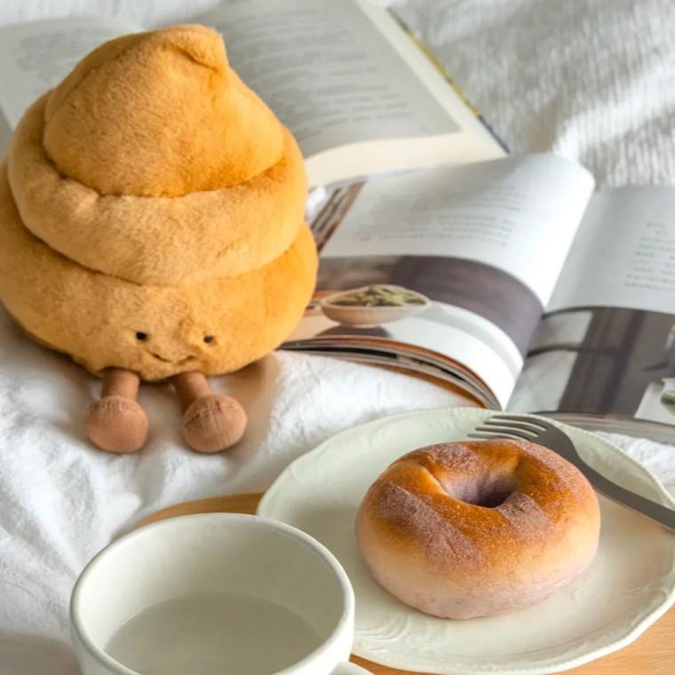 두루마리 휴지 똥 인형 키링 생일 커플 남자 여자 행운 귀여운 커플템