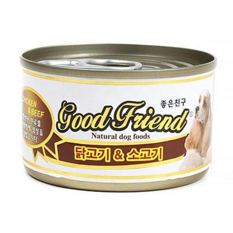 통조림간식 닭고기와소고기 24EA 댕댕이간식 강아지습식캔 애견통조림