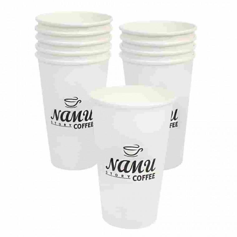 일회용종이컵 300ml 10개 이중종이컵 카페종이컵 내열종이컵 커피종이컵 테이크아웃종이컵