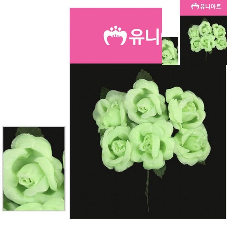 신오구 연두 인조꽃다발 조화꽃장식 조화식물인테리어소품