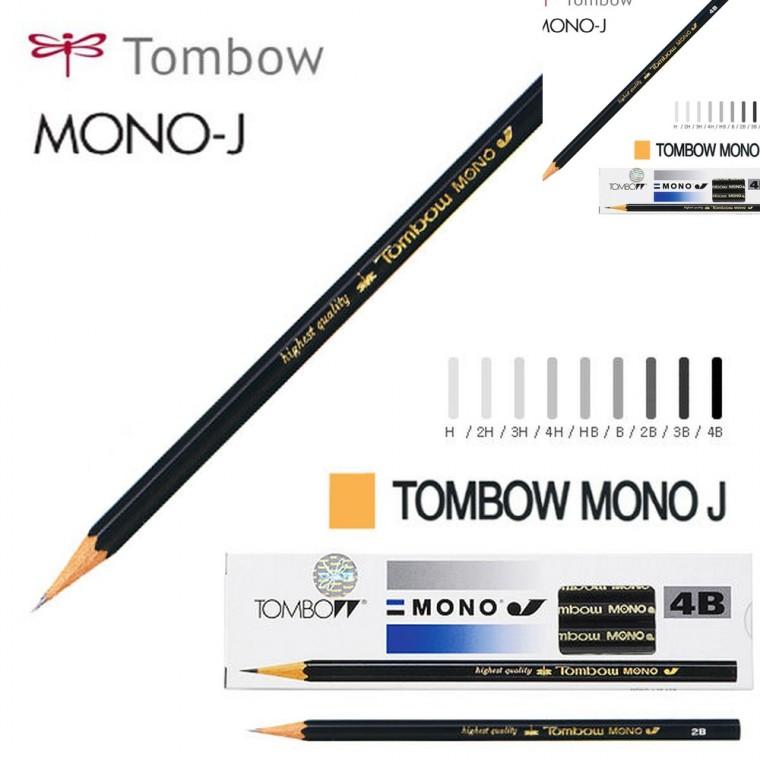 MONO J 연필 12자루 학용품 문구용품 부드러운연필