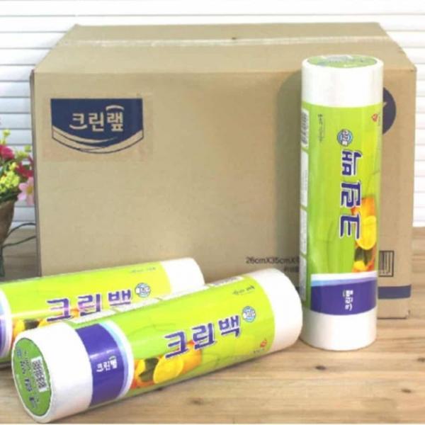 보관용 롤백 30x40x500매 12개입 여행용지퍼백 비닐롤팩