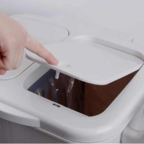 분리수거 휴지통 45L 쓰레기분리수거함 사무실쓰레기통