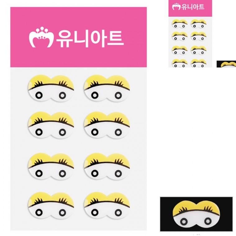쌍눈알 노랑 인형재료 인형눈스티커 인형부자재